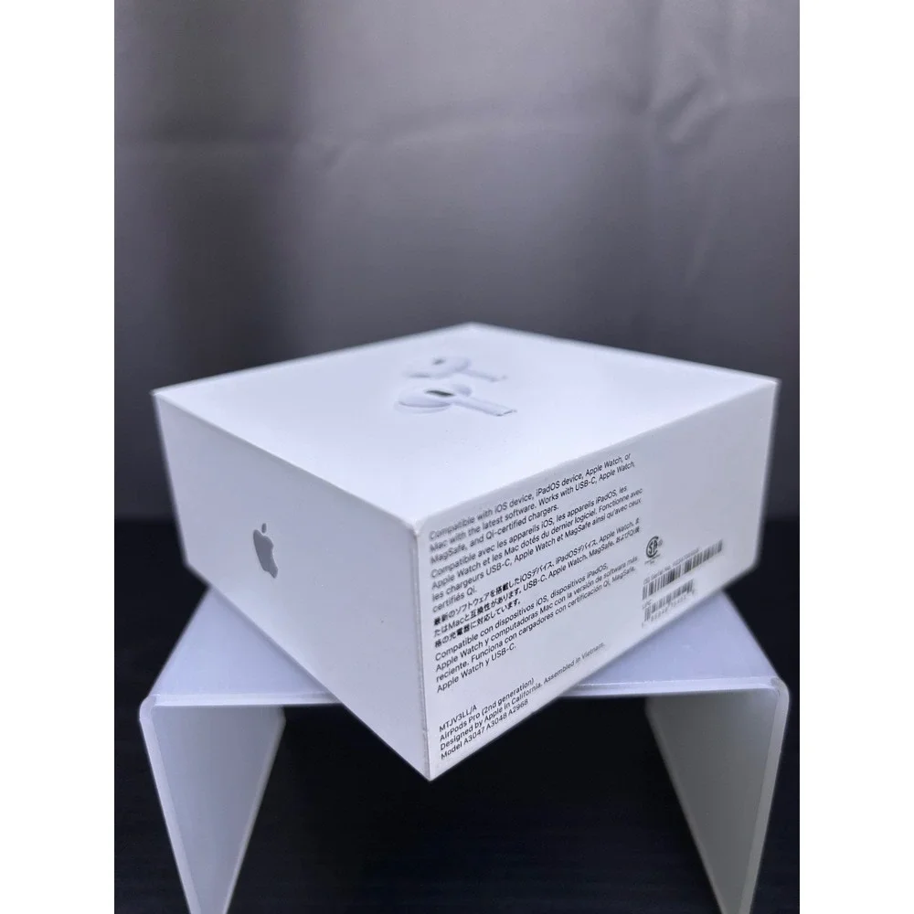 Apple Airpods Pro 2nd Gen BOX ONLY w/Original Inserts+Manuals A3047/A3048/A2968